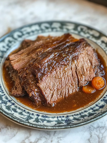牛肉炖菜慢炖锅美食
