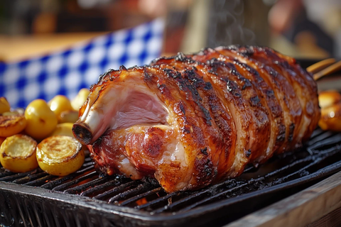 烤猪烧烤节庆装饰
