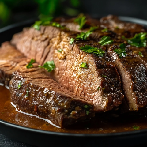 压力锅煮嫩牛肩肉切片