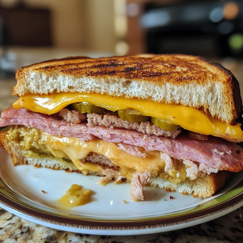 古巴三明治配薯条