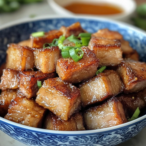 脆皮炸猪五花肉