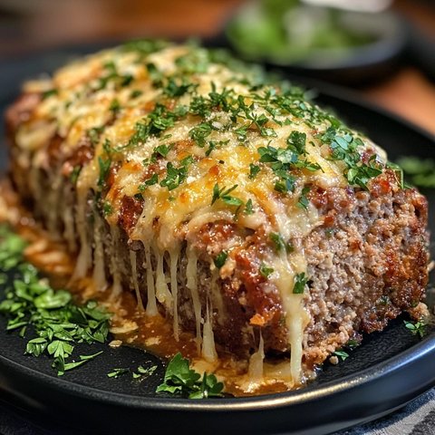 帕尔玛肉丸细节特写