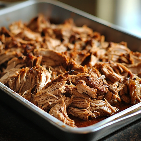 香甜拉丝手撕烟熏猪肉