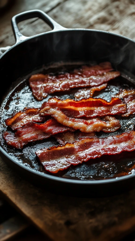 荷兰锅煎培根