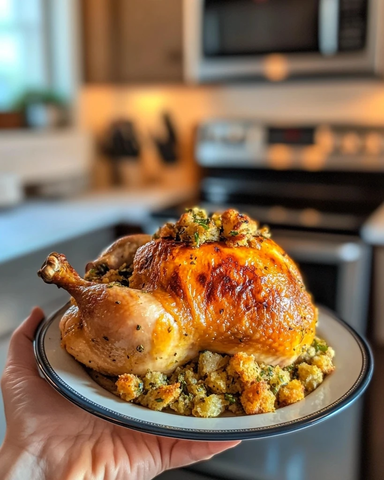 周日烤鸡与香草