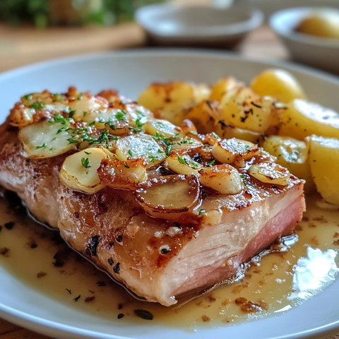 香脆烤鹅胸家常料理