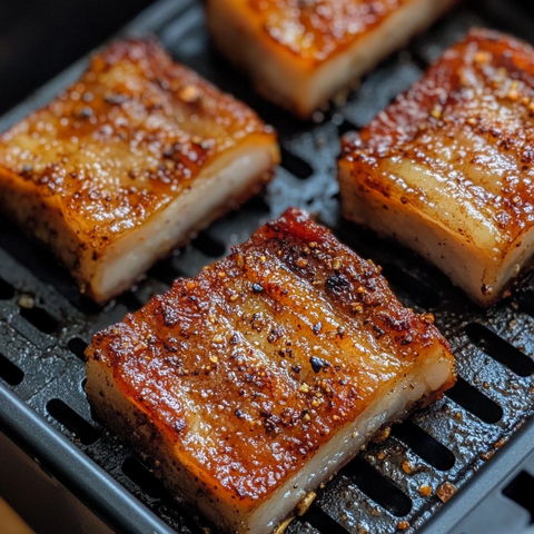 香脆炸猪皮烤猪腩