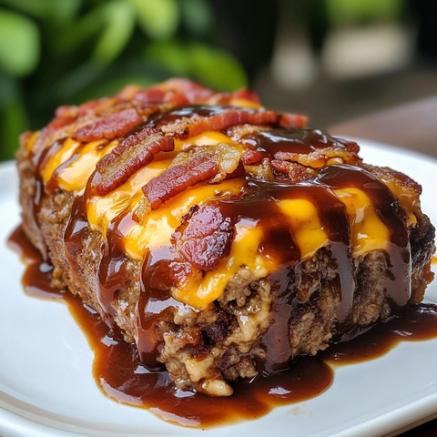 培根芝士汉堡肉饼