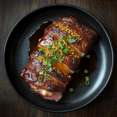 蜂蜜芥末烤猪肩肉
