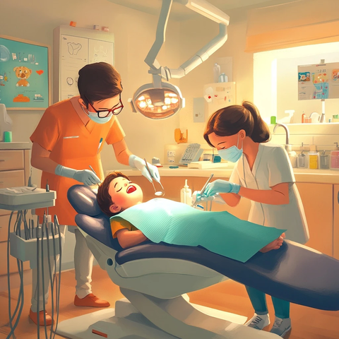儿童牙科手术中的安心睡眠