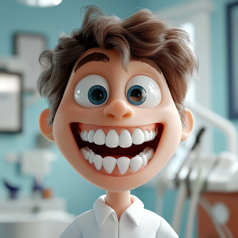 青少年牙医治疗蛀牙