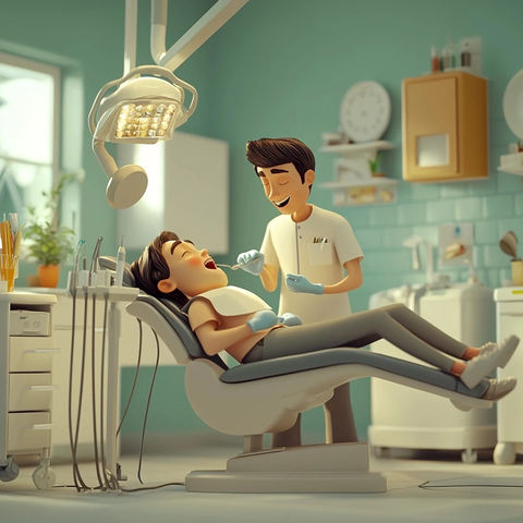 患者椅子牙科诊所治疗