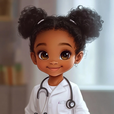 黑人宝宝医生家族第一