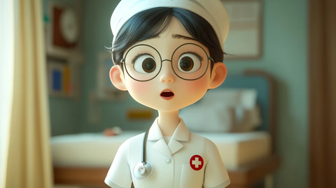 韩国护士认出某人