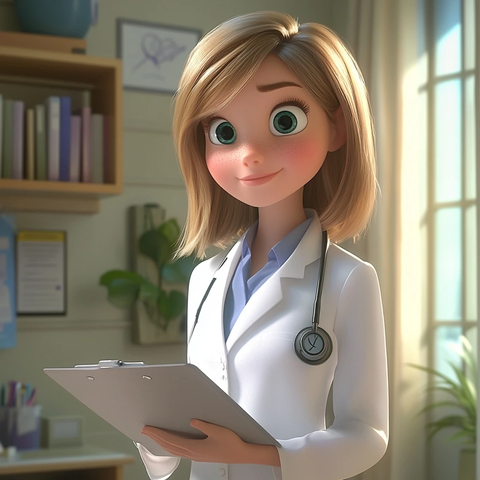 医生询问患者诊疗场景