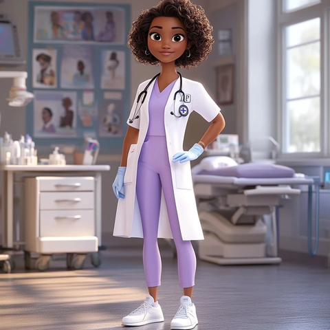 护士与波西米亚角色工作照