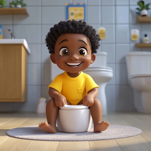 宝宝快乐进行如厕训练