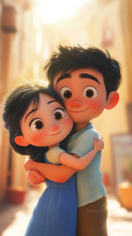 兄妹日常玩耍时光