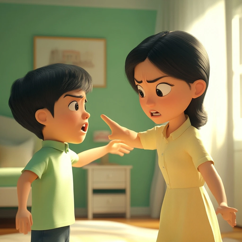 母亲责打八岁女儿