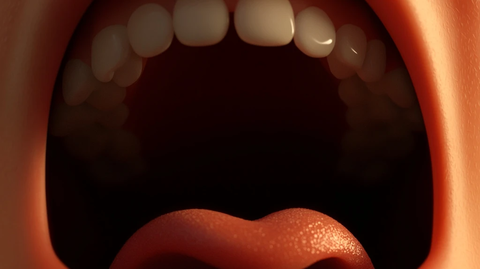 儿童口腔内部动画