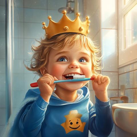 刷牙的小英雄