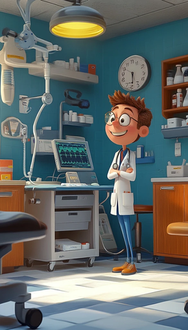 医生办公室检测场景
