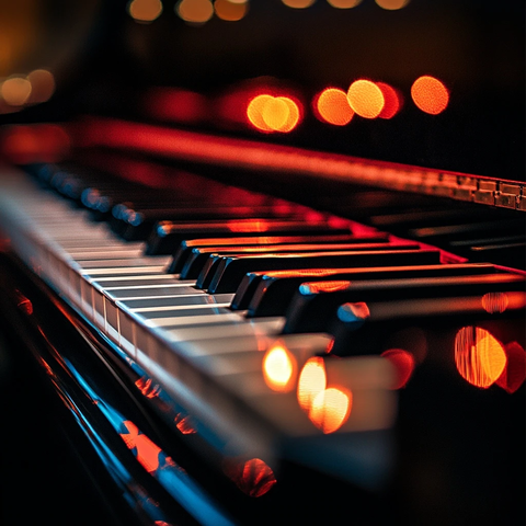 专注钢琴爵士学习放松