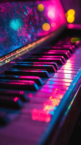 钢琴与色彩的灵魂对话