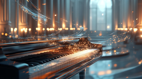 自动演奏的魔法钢琴