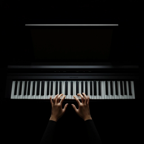 钢琴手指演奏与现代电视