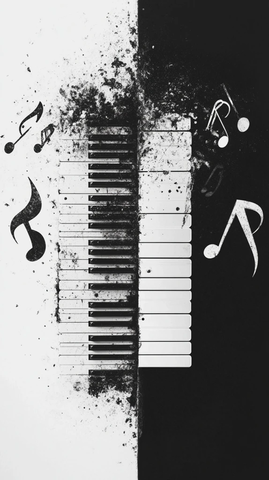 黑白钢琴对弈音乐会