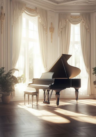 阳光钢琴房