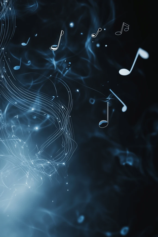 音乐咨询现代简约背景