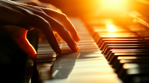 女钢琴手夜店演奏