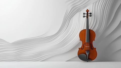 小提琴音乐会简约背景