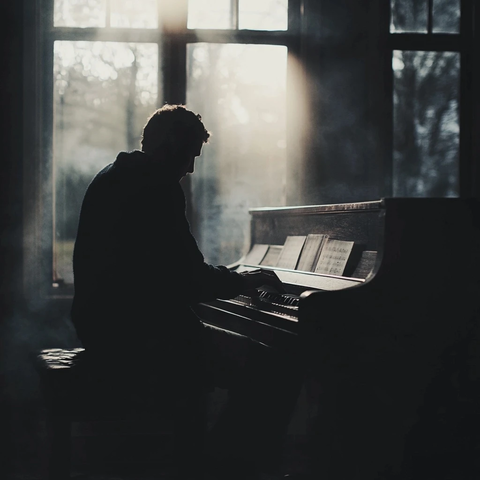 钢琴演奏朋友离世之歌