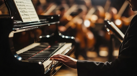 古典钢琴与交响乐团