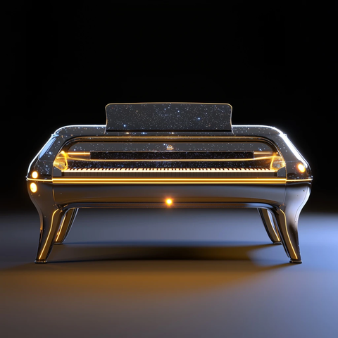 未来感太空钢琴