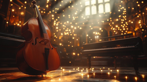 经典舞台音乐会场景