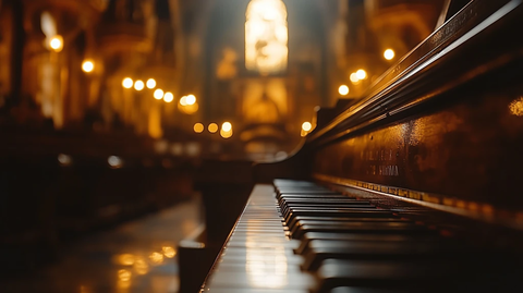 钢琴维修工作坊实景