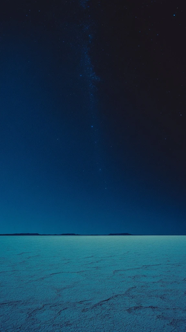 无边沙地与星空