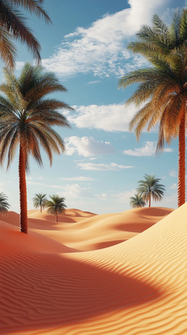 沙漠高原阳光骆驼景观