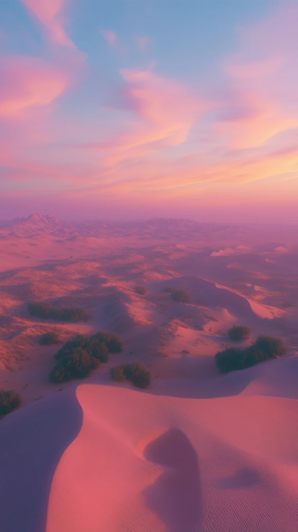 梦色沙漠金光闪烁