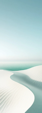 白绿渐变沙粒壁纸