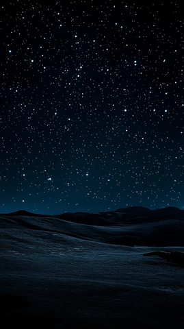 深蓝星空桌面背景