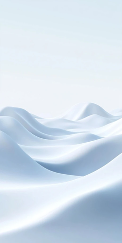 白色波浪山丘背景