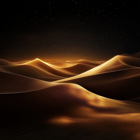 飞沙流动天色昏暗