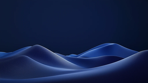 深蓝波纹数学图案