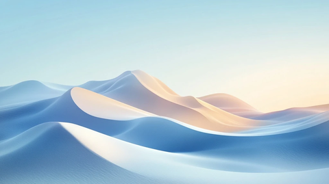 水波纹沙漠抽象形态