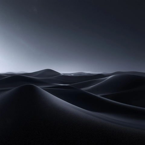 黑沙沙漠星夜流光